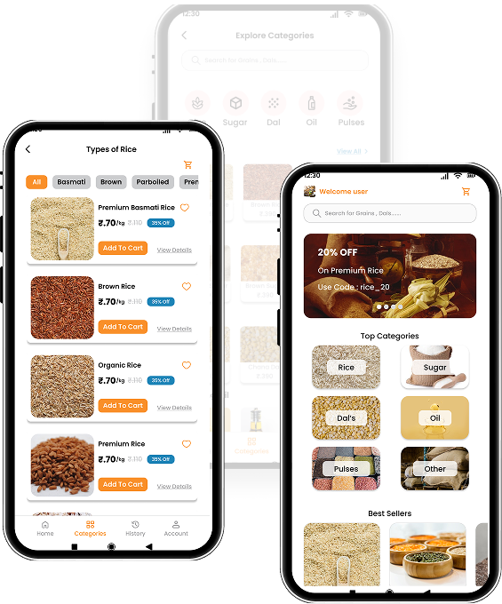 Happycows App Screens